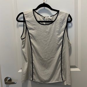 CK B&W Sleeveless Blouse